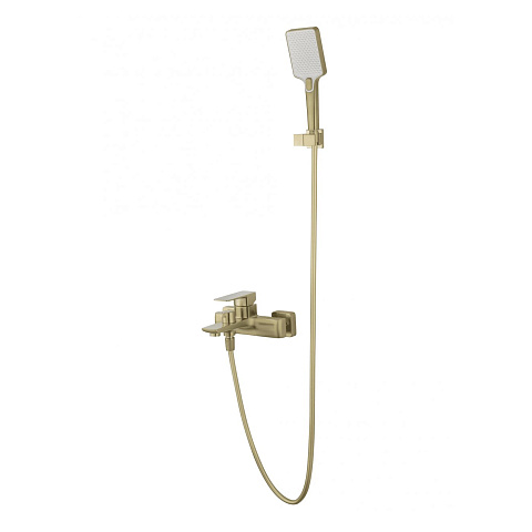 Смеситель для ванны Oliveeka D OL-639003A-BG, золото матовое