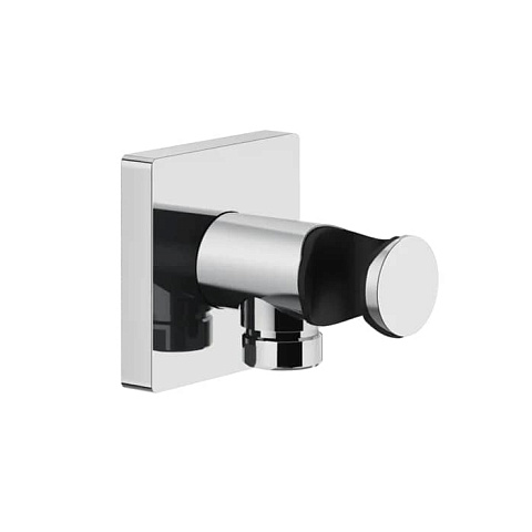 GESSI Rilievo Вывод воды с держателем для душевой лейки на 1/2", цвет: хром, 59161#031