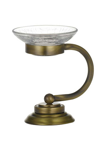 Настольная мыльница Boheme MURANO BRONZE 10910-BR