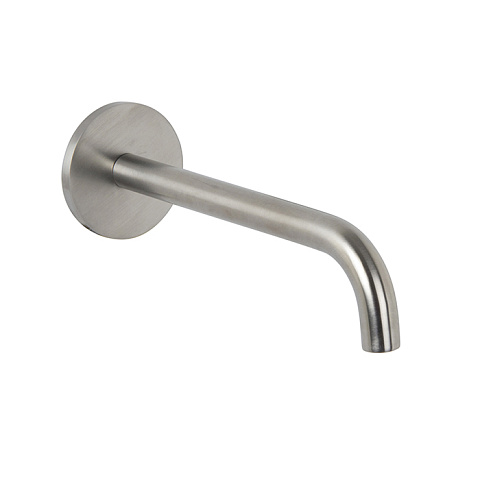 Fima Carlo Frattini FIMA|Carlo Frattini Spillo Steel Излив настенного монтажа, длина 200 мм., цвет INOX, F2944INOX