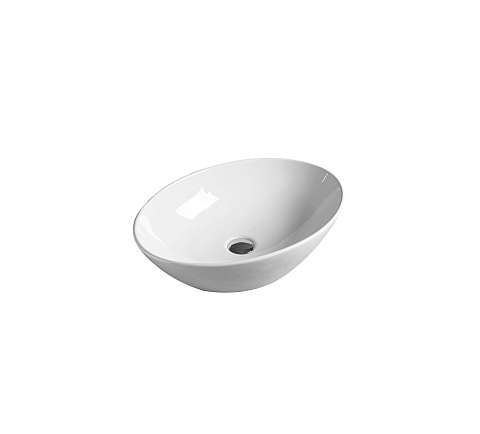Раковина керамическая (накладная) SantiLine SL-1077