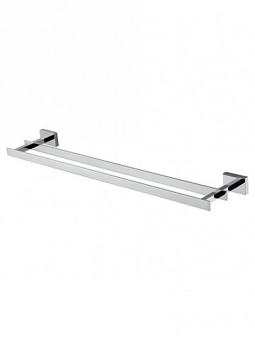 Полотенцедержатель двойной WONZON & WOGHAND FLAT, Хром WW-9711-60CM