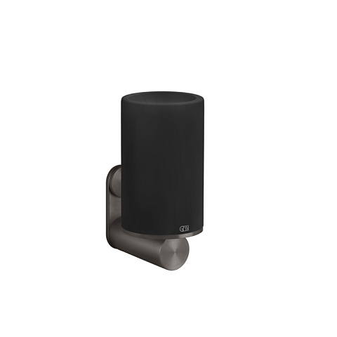 GESSI 316 Стакан настенный, цвет: черный/brushed black metal pvd, 54708#707