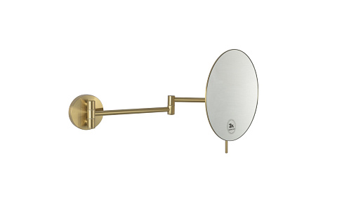 Зеркало настенное Boheme Matt Gold круглое 508-MG
