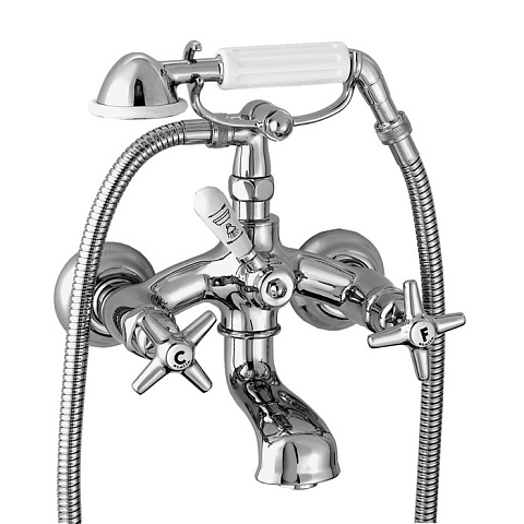 Stella Italica Смеситель для ванны 3274/306 с ручным душем, цвет: хром, IT 02206 CR00