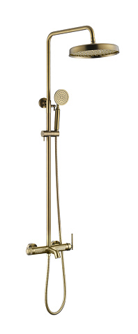 Стойка для душа Boheme ETERNA MATT GOLD 178-MG