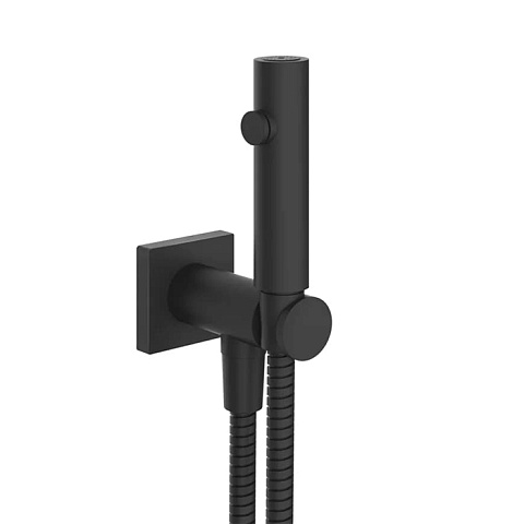 GESSI Rilievo Гигиенический душ настенный на 1/2", цвет: nero XL, 59153#299
