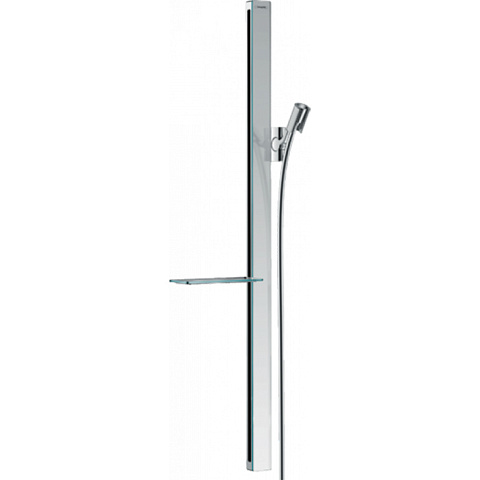 Hansgrohe HG Unica Штанга для душа E, 90см со шлангом, цвет: хром, 27640000