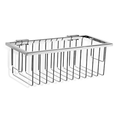 Decor Walther WA WND3 Корзина универсальная 26x12.5x9.5см для душа, подвесная, цвет: хром, 0704900