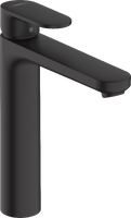 Смеситель для раковины 190 без донного клапана, матовый черный Hansgrohe Vernis Blend 71582670
