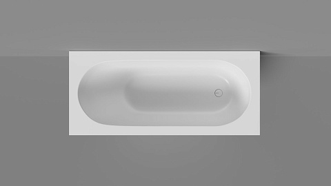 Ванна встраиваемая из литьевого мрамора Salini Lofo Kit 170x75 UM12223, матовая поверхность