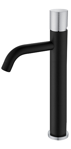 Смеситель Boheme STICK для умыв. выс. BLACK TOUCH CHROME (комплект) 122-BCR.2