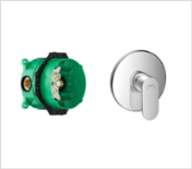 Смеситель для душа встройка Hansgrohe Rebris S (комплект) 72667000S
