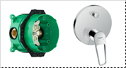 Смеситель для ванны Hansgrohe Novus Loop (комплект) 71345000S