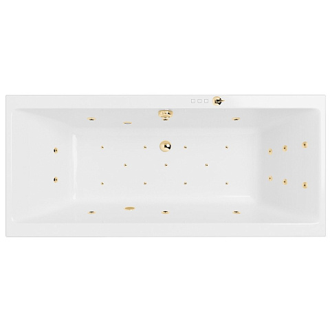 Ванна EXCELLENT Pryzmat 160x75 "ULTRA" (золото)