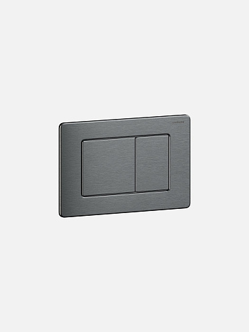 Клавиша смыва Wellsee Module, нержавеющая сталь, цвет графит матовый 129563000