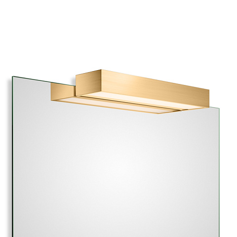 Decor Walther Box 1-40 N LED Светильник на зеркало 40x10x5см, светодиодный, 1x LED 20.6W, цвет: золото матовое, 0420382