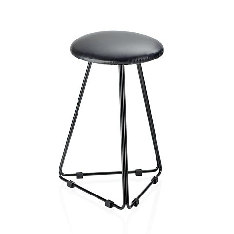 Decor Walther DW 71 Табурет 39.5x39.5x53см, цвет: черный, 0508760