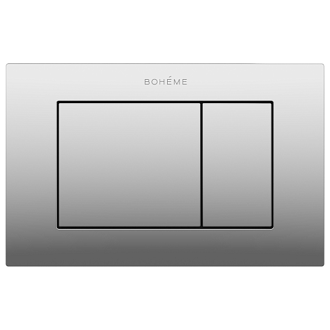 Кнопка для инсталляции, нерж.сталь Boheme CHROME NEW 650/2-CR