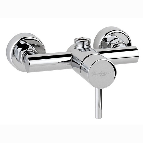 NICOLAZZI OLYMPUS Смеситель для душевой стойки, настенный, вывод сверху 3/4", цвет хром (Акция на товар из наличия), 3725CR