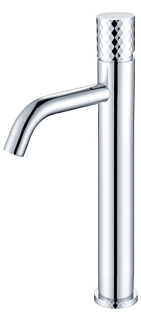 Смеситель Boheme STICK для умыв. выс. CHROME DIAMOND CHROME (комплект) 122-CRCR