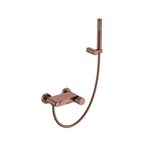 Смеситель Boheme STICK для ванны BRUSHED BRONZE SPIRALE 123-BRB.4
