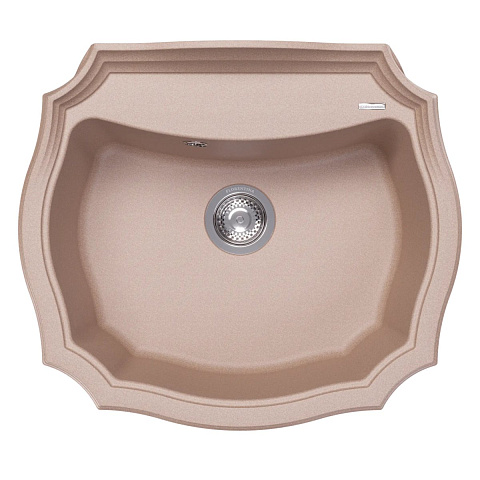 Кухонная мойка Florentina Эмилия 640 FS 20.355.D0640.107, песочный