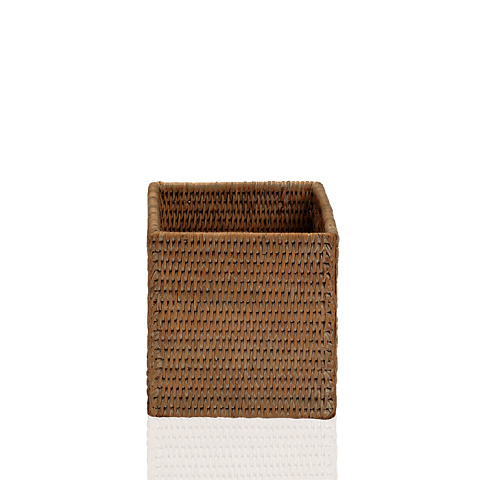 Decor Walther Basket BOD Универсальная коробка 14x14x14см, ротанг темный, 0932292
