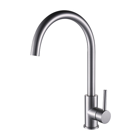 Кухонный смеситель Oliveeka KS OL-963002-BN, никель матовый