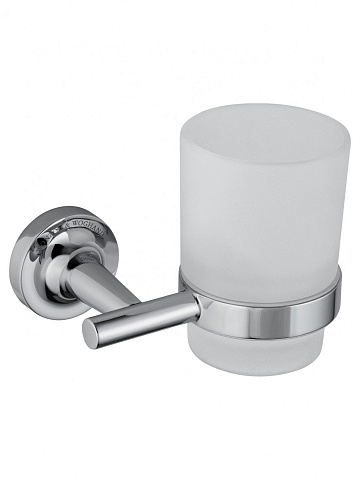 Стакан для зубных щеток с держателем WONZON & WOGHAND SIMPLE, Хром WW-6521