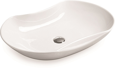Раковина керамическая (накладная) SantiLine SL-1030