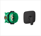 Смеситель для душа встройка, матовый черный Hansgrohe Talis E (комплект) 71765670S