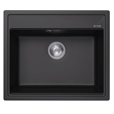 Кухонная мойка ABBER Quarz AQ2902B черная