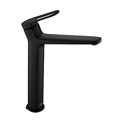 Смеситель для раковины Black&White Gravity GF-7209-MB, чёрный матовый