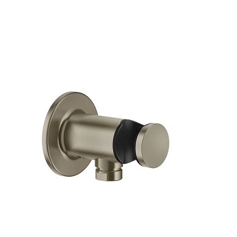 GESSI INCISO Вывод воды с держателем для душевой лейки на 1/2", цвет: finox, 58161#149