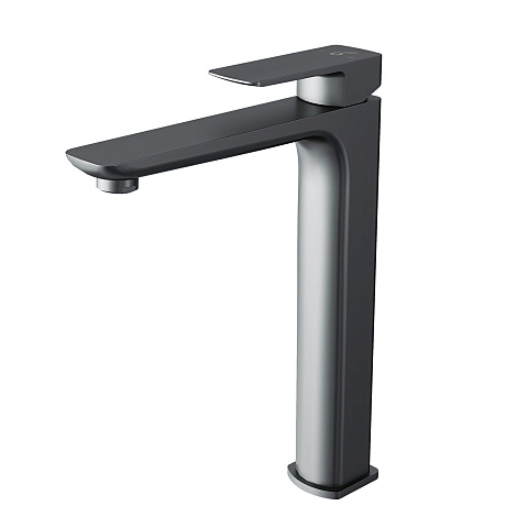 Смеситель для раковины Oliveeka D OL-239003-BGM, матовый оружейный металл