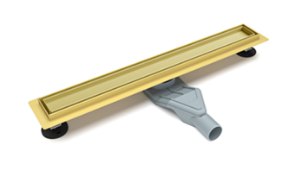 Душевой трап CeramaLux CL6138G-60 640 мм, золото
