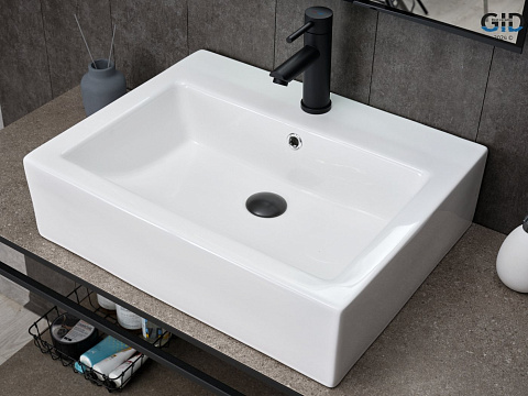 Раковина накладная Gid N9157 57 см