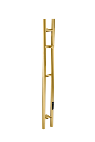 Полотенцесушитель электрический 2-трубы круглый Boheme BRONZE 729-BR