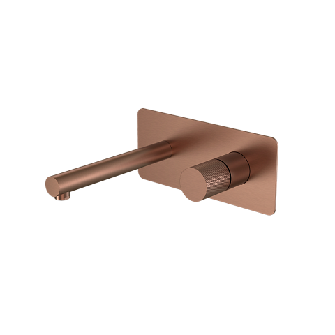 Смеситель Boheme STICK из стены BRUSHED BRONZE ручка TOUCH 125-BRB.2