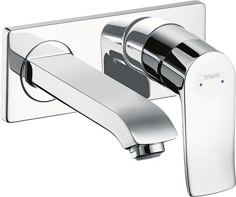 Смеситель Hansgrohe Metris для раковины, однорычажный, излив 165 мм, СМ (нужна сч 13622180) 31085000