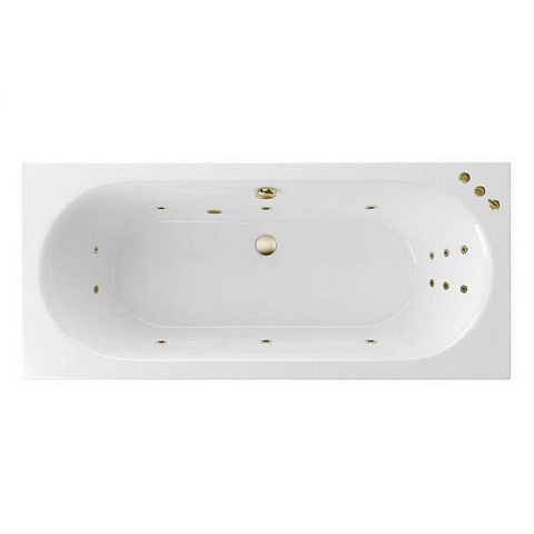 Ванна EXCELLENT Oceana Slim 170x75 "SMART" (бронза)
