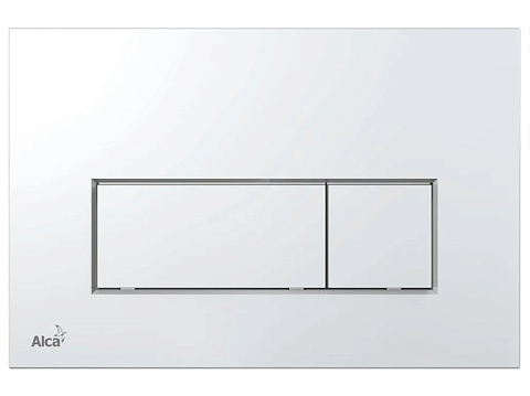 Кнопка смыва AlcaPlast THIN M571 хром глянцевый