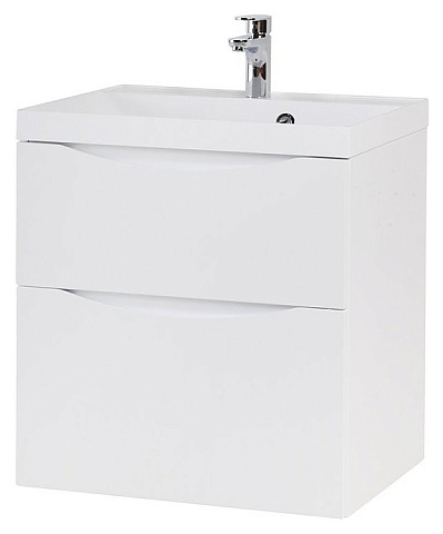 Тумба под раковину BelBagno Marino MARINO-H60-700-2C-SO-BL-P 70 см, Bianco Lucido