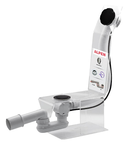 Сифон для ванны ALPEN ALP55-RU80BLACK
