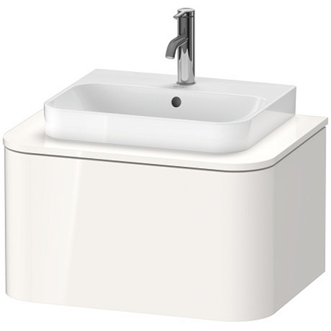 Duravit Happy D.2 Plus Тумба подвесная 354x650x480мм 1 ящик, цвет: белый глянцевый, HP494002222