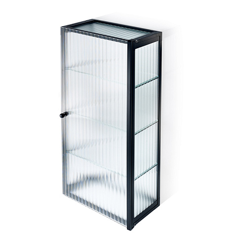 Decor Walther Glas S 3 Шкафчик подвесной 35x19x40см, цвет: черный матовый ЗАКАЗ ПО ЗАПРОСУ, 0602463