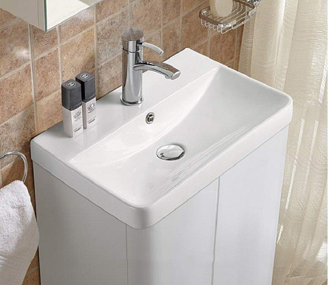 Раковина встраиваемая CeramaLux 9595-50 505×350 мм, белый
