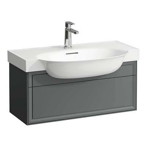 Laufen New Classic База под раковину подвесная , 780х320х340 мм, 1 ящик, цвет серый (для раковины 813855), 4.0604.1.085.627.1