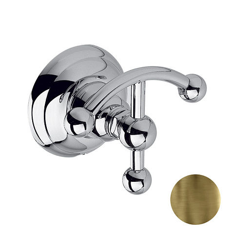 Nicolazzi Accessori Крючок, цвет: бронза, 1481BZ